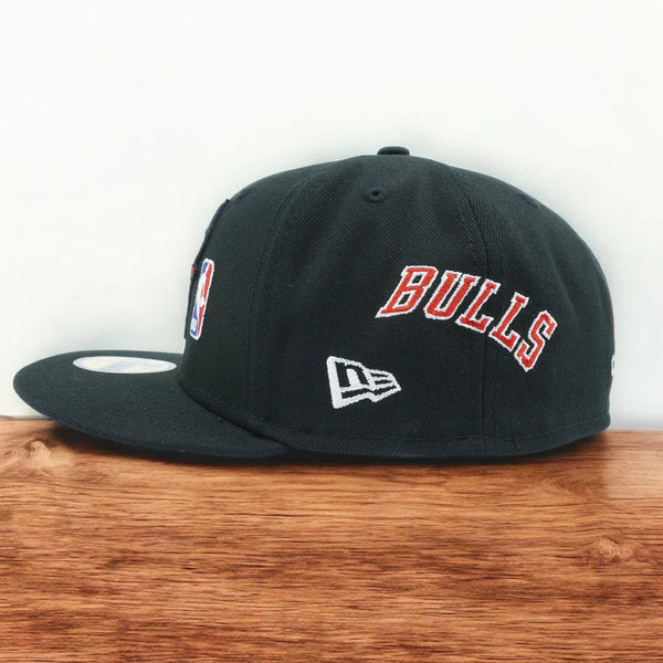 [60224561] MENS NEW ERA NBA CHICAGO BULLS 5950 QT FITTED - BLACK