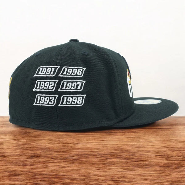 [60224561] MENS NEW ERA NBA CHICAGO BULLS 5950 QT FITTED - BLACK