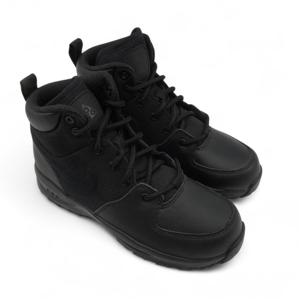 [613547-001] Preschool Nike ACG MANOA LEATHER TXT PS 'BLACK'