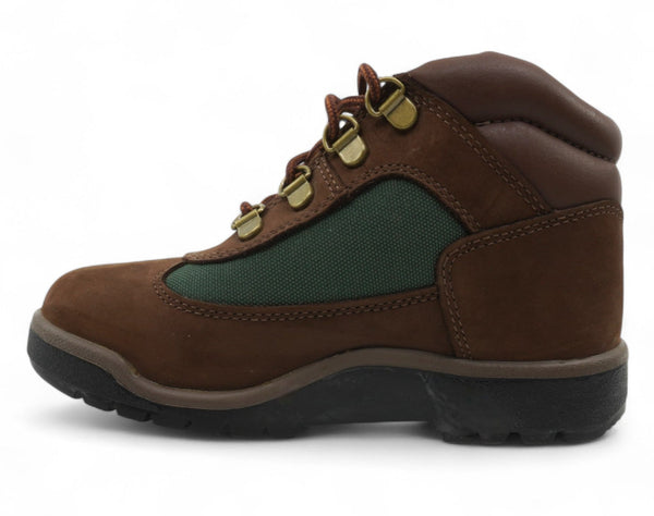 [TB016737] Preschool Timberland FIELD BOOT YOUTH 'BEEF & BROCCOLI'
