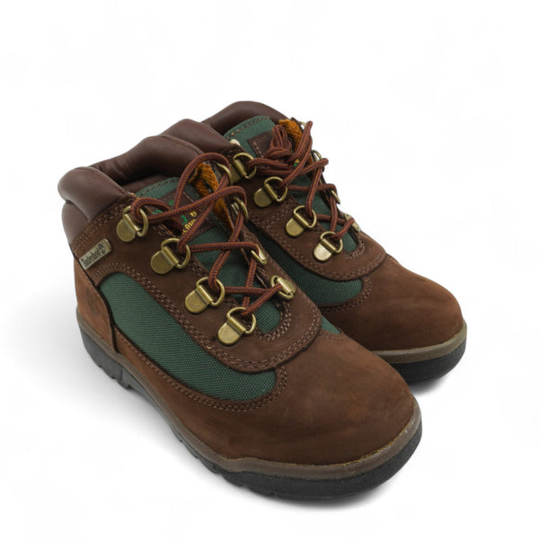 [TB016737] Preschool Timberland FIELD BOOT YOUTH 'BEEF & BROCCOLI'