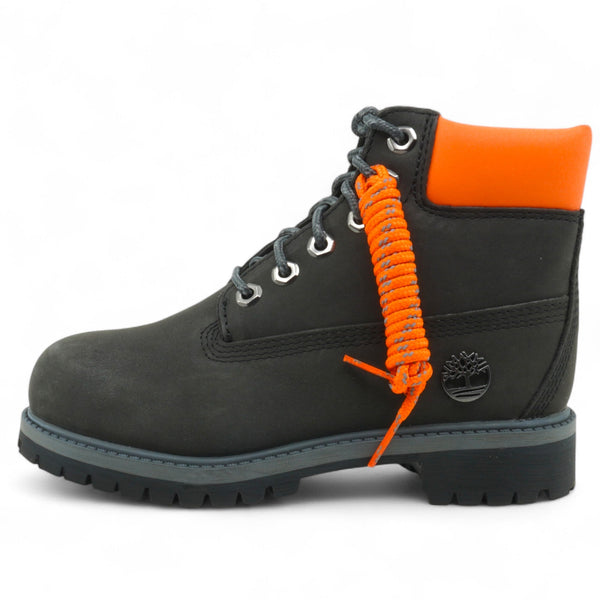 [TB0A1RU1D97] Grade School Timberland 6 INCH PREMIUM BOOT GS GUNMETAL