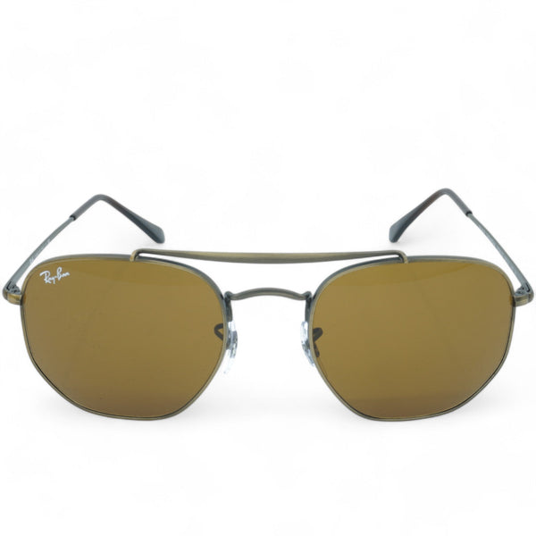 [RB3648-9228/33_54] UNISEX RAY-BAN MARSHAL ANTIQUED SUNGLASSES
