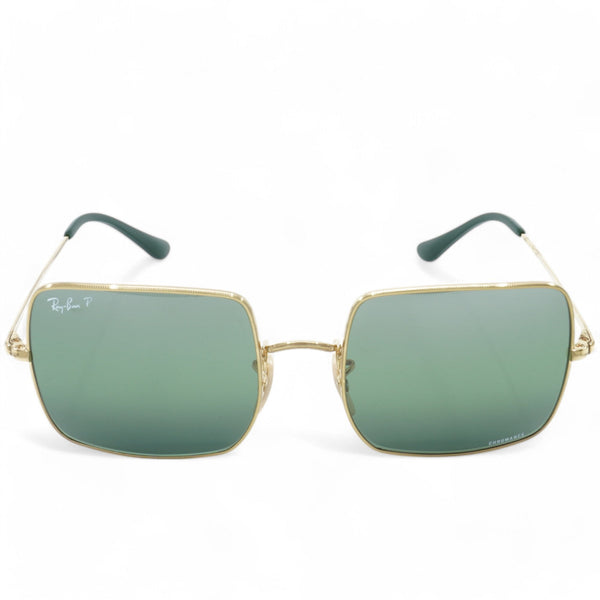 [RB1971-001/G4_54] UNISEX RAY-BAN SQUARE 1971 CHROMANCE POLARIZED SUNGLASSES