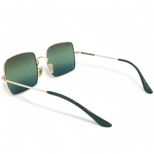 [RB1971-001/G4_54] UNISEX RAY-BAN SQUARE 1971 CHROMANCE POLARIZED SUNGLASSES