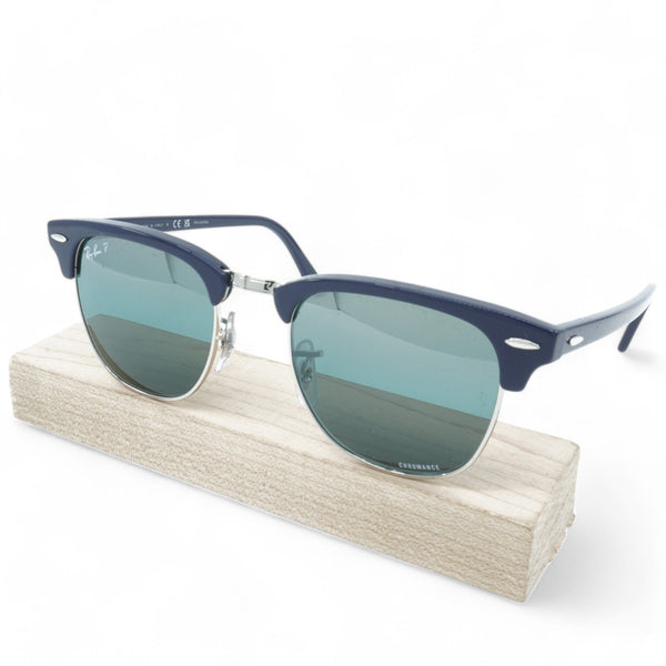 [RB3016-1366/G6_49] UNISEX RAY-BAN CLUBMASTER CHROMANCE POLARIZED SUNGLASSES