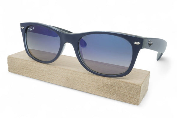 [RB2132-660778_52] Unisex Ray Ban New Wayfarer Polarized Sunglasses