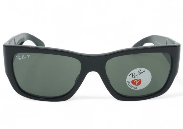 [RB2187-901/58_54] Unisex Ray Ban Square Polarized Sunglasses