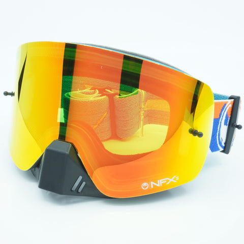 [267436438684] Mens Dragon Alliance NFXs MX 1 Goggles