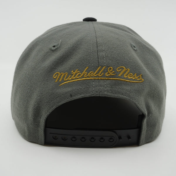 MENS MITCHELL & NESS NHL STORM FRONT SNAPBACK KNIGHTS - GREY