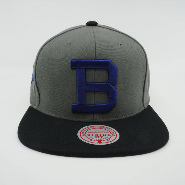 MENS MITCHELL & NESS MLB STORM FRONT SNAPBACK COOP DODGERS - GREY
