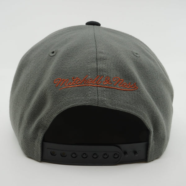 MENS MITCHELL & NESS MLB STORM FRONT SNAPBACK COOP ASTROS - GREY