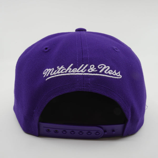 MENS MITCHELL & NESS NBA PSYCHEDELIC SNAPBACK HWC RAPTORS - PURPLE