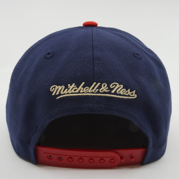 MENS MITCHELL & NESS MLB JUMP OFF SNAPBACK RED SOX - NAVY