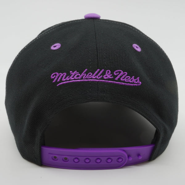 MENS MITCHELL & NESS MLB OVERBITE PRO SNAPBACK COOP RAYS - BLACK