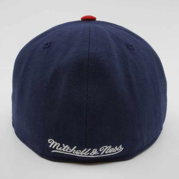 MENS MITCHELL & NESS MLB EVERGREEN FITTED COOP ANGELS - NAVY