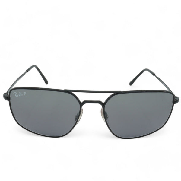 [RB3666-002/K3_56] UNISEX RAY-BAN SQUARE POLARIZED SUNGLASSES