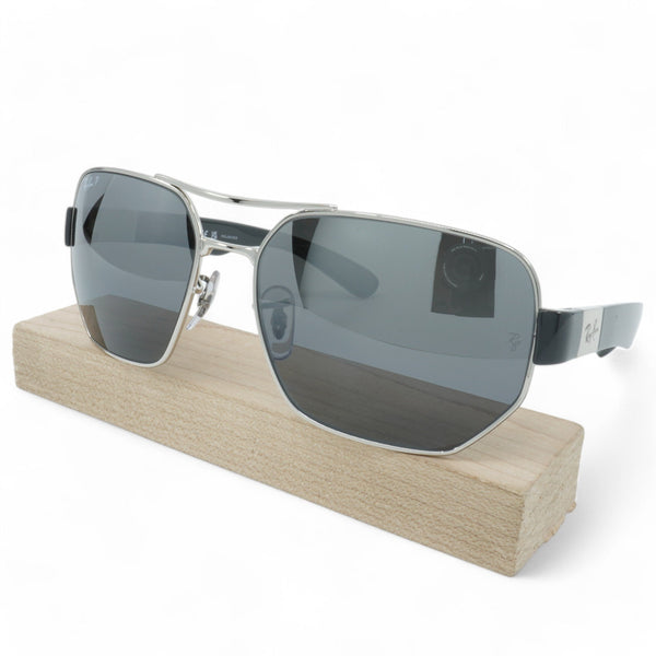 [RB3672-003/82 _60] UNISEX RAY-BAN RECTANGULAR POLARIZED SUNGLASSES