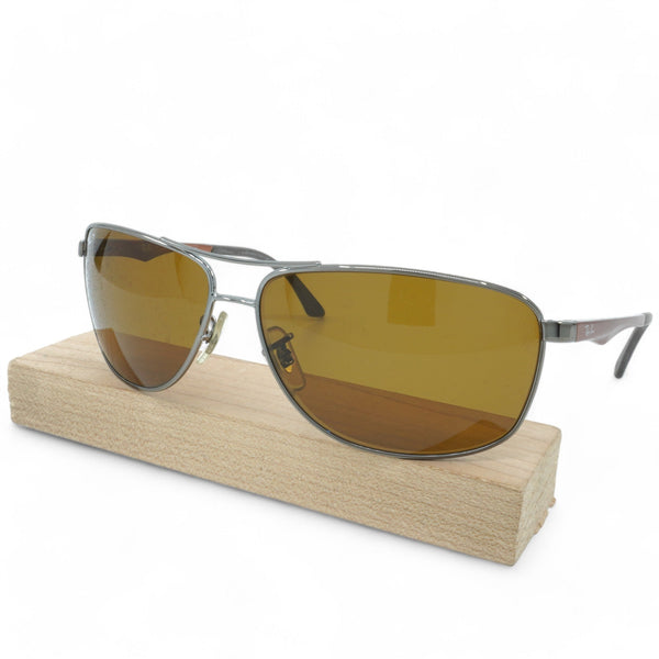 [RB3506-132/83_64] UNISEX RAY-BAN RECTANGLE POLARIZED SUNGLASSES