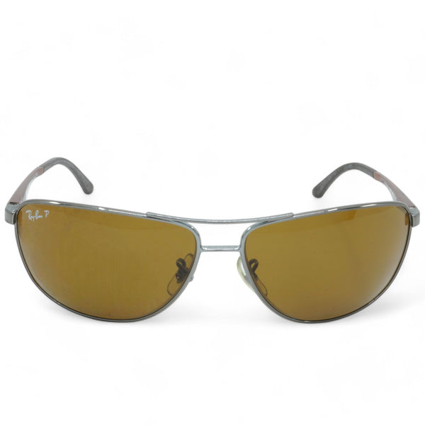 [RB3506-132/83_64] UNISEX RAY-BAN RECTANGLE POLARIZED SUNGLASSES