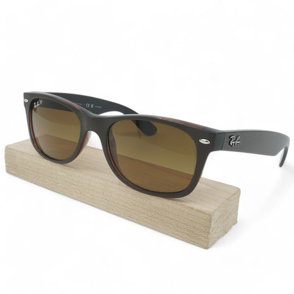 [RB2132-6608M2_52] UNISEX RAY-BAN NEW WAYFARER POLARIZED SUNGLASSES