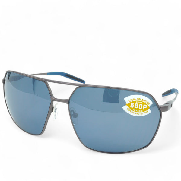 [6S6007-08] UNISEX COSTA PILOTHOUSE POLARIZED SUNGLASSES