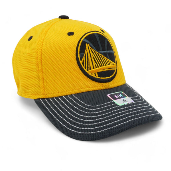 [M751Z-MTC-DWARRI] MENS ADIDAS NBA GOLDEN STATE WARRIORS STRUCTURED FLEX FITTED