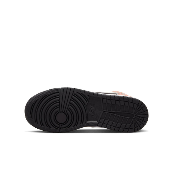 [DV1336-800] Grade School Air Jordan RETRO 1 MID SE 'ORANGE SUEDE' (GS)