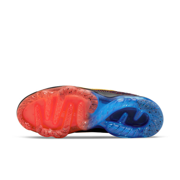 [DV2118-001] Mens Nike AIR VAPORMAX 2021 FK 'BLACK PHOTO BLUE CRIMSON GOLD'