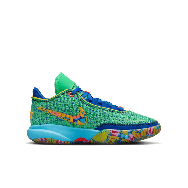 [DV3021-300] GRADE SCHOOL NIKE LEBRON 20 GS 'KALEIDOSCOPE'