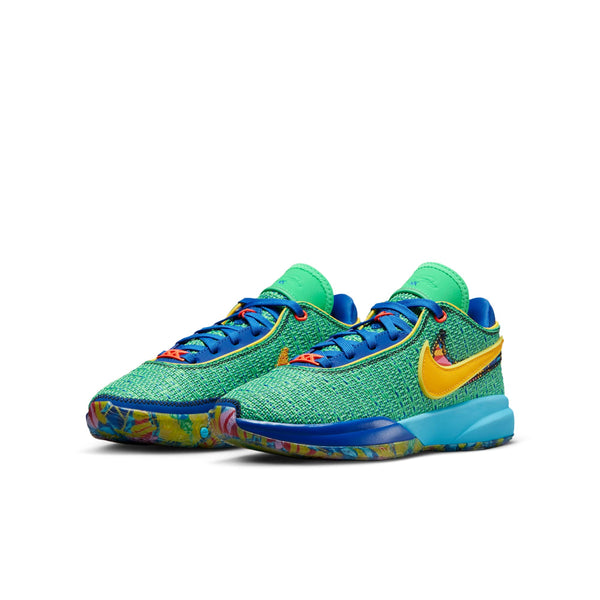 [DV3021-300] GRADE SCHOOL NIKE LEBRON 20 GS 'KALEIDOSCOPE'