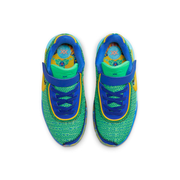 [DV3023-300] Preschool Nike LEBRON 20 'KALEIDOSCOPE PS'