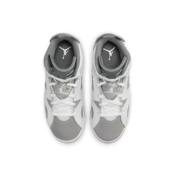 [DV3605-100] Preschool Air Jordan RETRO 6 'COOL GREY (PS)'