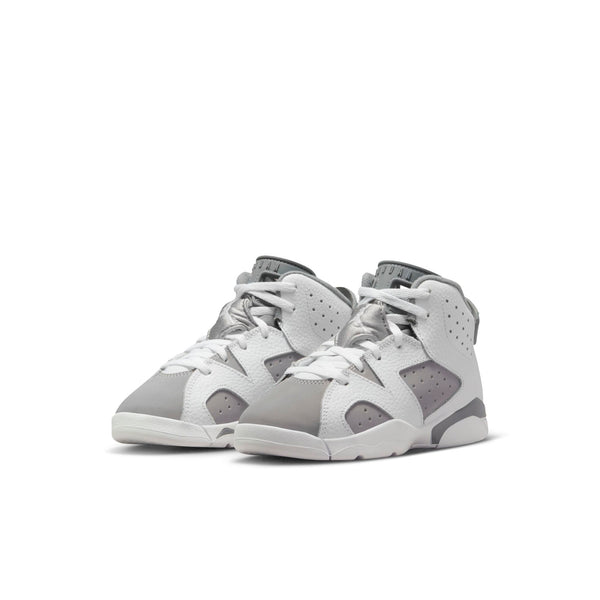 [DV3605-100] Preschool Air Jordan RETRO 6 'COOL GREY (PS)'
