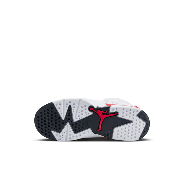 [DV3605-162] Preschool Air Jordan Retro 6 (PS) 'Red Oreo'
