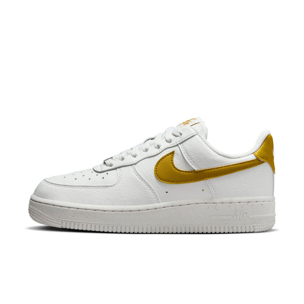 [DV3808-101] Womens Nike AIR FORCE 1 LOW '07 SE 'NEXT NATURE SUMMIT WHITE BRONZINE'