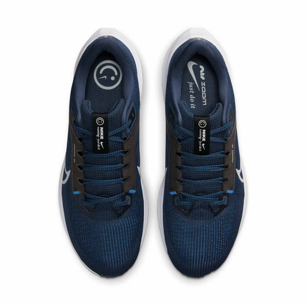 [DV3853-400] MENS NIKE AIR ZOOM PEGASUS 40 'MIDNIGHT NAVY BLACK'
