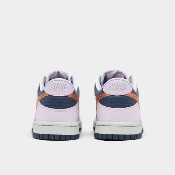 [DX1663-400] GRADE SCHOOL NIKE DUNK LOW SE 'COPPER SWOOSH (GS)'