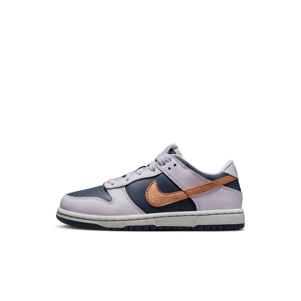 [DX1664-400] Preschool Nike DUNK LOW SE 'COPPER SWOOSH (PS)'