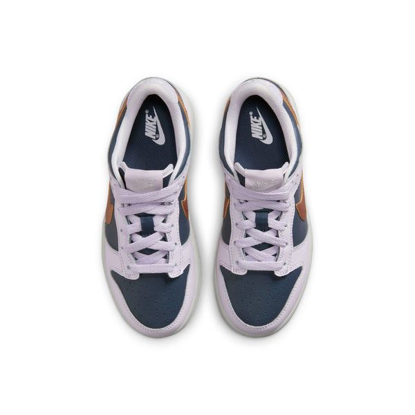[DX1664-400] Preschool Nike DUNK LOW SE 'COPPER SWOOSH (PS)'