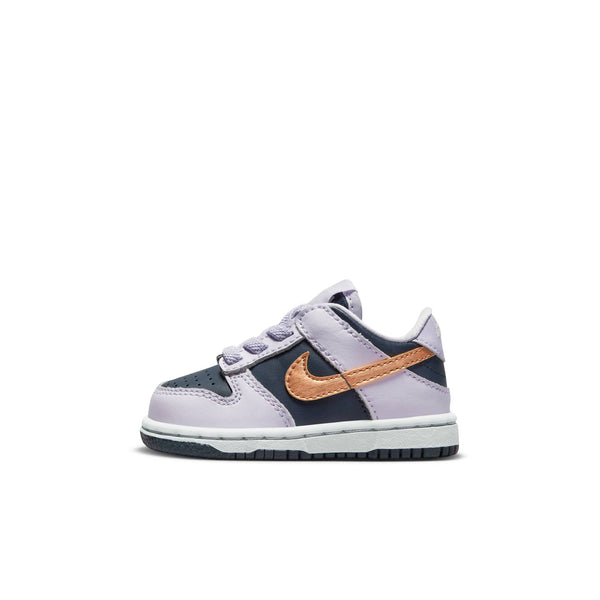 [DX1665-400] TODDLERS NIKE DUNK LOW SE 'COPPER SWOOSH'