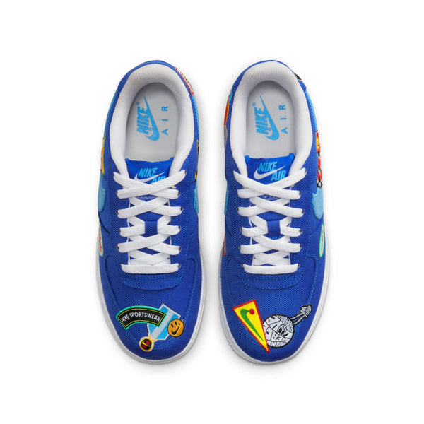 [DX2308-400] Grade School Nike AIR FORCE 1 LOW '07 PRM 'LOS ANGELES PATCHED UP (GS)'