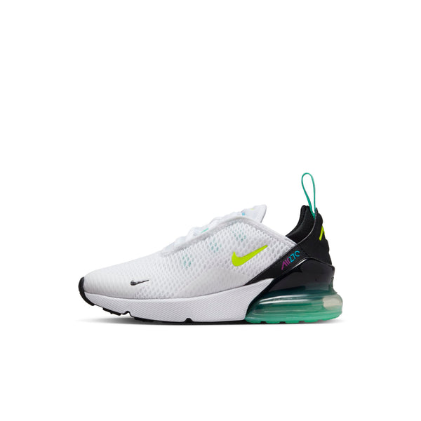 [DX3348-100] Preschool Nike AIR MAX 270 PS 'WHITE VOLT'