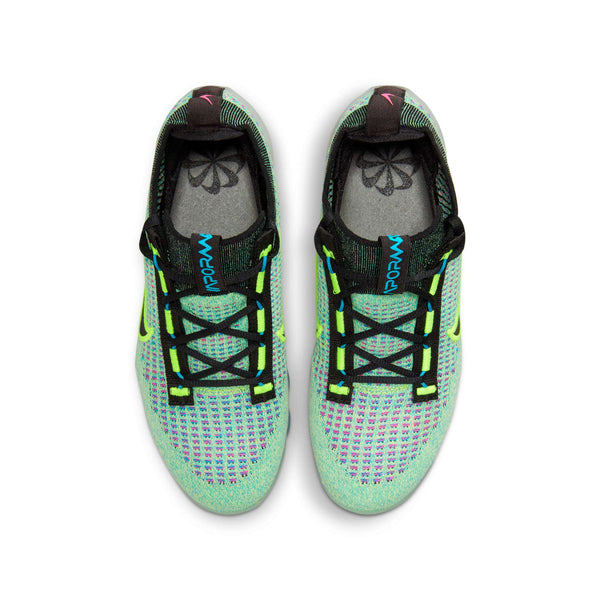 [DX3367-700] GRADE SCHOOL NIKE AIR VAPORMAX 2021 FLYKNIT NEXT NATURE 'VOLT PHOTO BLUE' (GS)