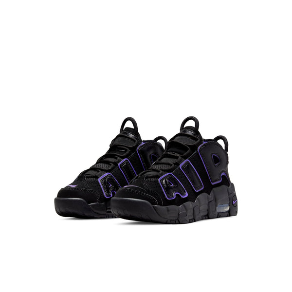 [DX5955-001] Preschool Nike AIR MORE UPTEMPO PS 'BLACK ACTION GRAPE'