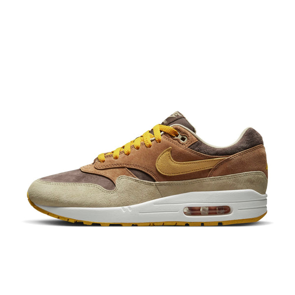 [DZ0482-200] Mens Nike Air Max 1 PRM 'Duck Pecan Yellow Ochre'