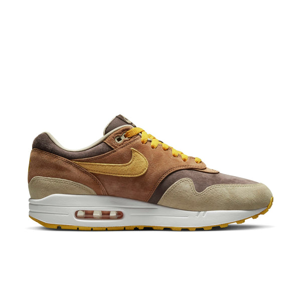 [DZ0482-200] Mens Nike Air Max 1 PRM 'Duck Pecan Yellow Ochre'