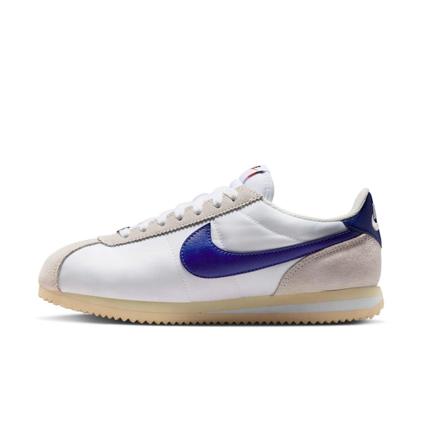 [DZ2795-102] Womens Nike Cortez Textile 'White Phantom Alabaster Deep Night'