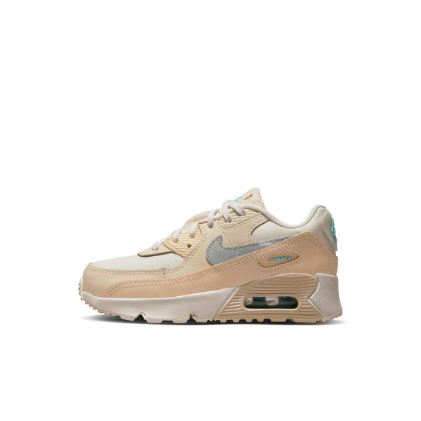 [DZ5319-001] PRESCHOOL NIKE AIR MAX 90 LEATHER 'PHANTOM SHIMMER'