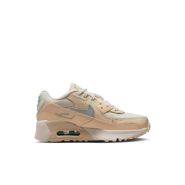 [DZ5319-001] PRESCHOOL NIKE AIR MAX 90 LEATHER 'PHANTOM SHIMMER'
